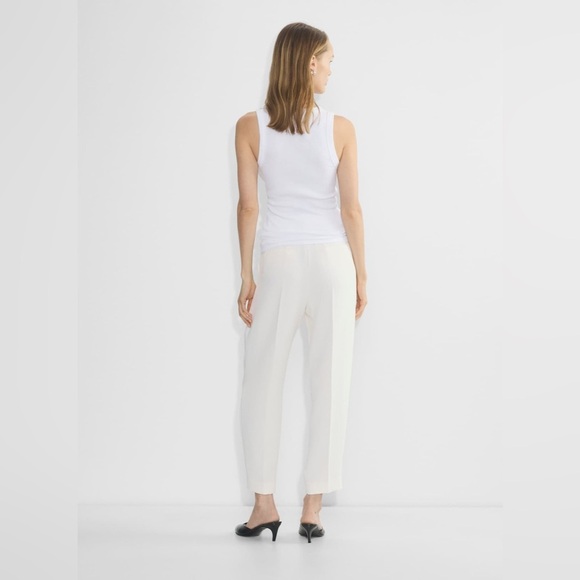 Aritzia Wilfred Clover Carrot Pant - Size 6 - White Birch - Picture 4 of 12